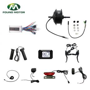 26 inch 250w Greared Hub Motor Electric Bike Conversion Kit with LCD Display 