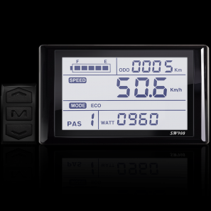 Universal Durable LCD Display SW900 for Electric Bikes - 副本