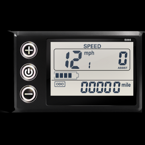 FOUND Electric Bike Accessories LCD Display S866 for Electric Bike Conversion Kits